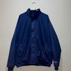 Helly Hansen Blue Zippered Fleece Lined Jacket